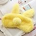 Produktbild XIAOL Home Cute Cat Pattern Augenmaske Eyeshade mit Gel Pad für Damen Damen Teens (Color : Yellow)