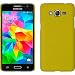 Produktbild PhoneNatic Case für Samsung Galaxy Grand Prime Hülle gelb gummiert Hard-case für Galaxy Grand Prime + 2 Schutzfolien