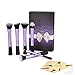 USpicy Make Up Brushes 6-Piece Professional Cosmetics Makeup Brush Set with Gift Box Makeup Kits (Purple)
