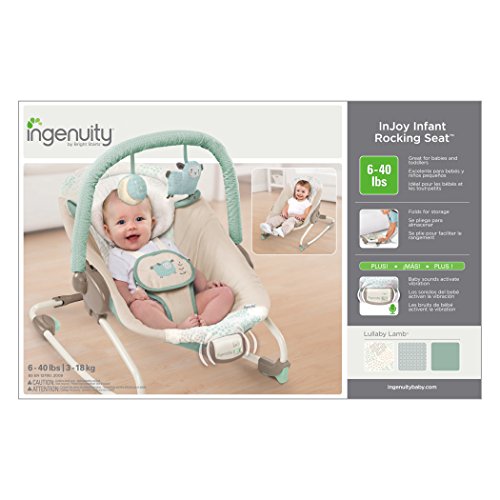 Bright Starts 60407 Ingenuity Schaukelliege – Lullaby Lamb - 11
