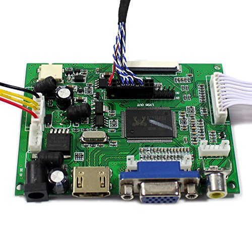 HDMI   VGA   2AV placa de regulador LCD de entrada para B141EW03 LP154W01 Panel LCD de 14 1  15 4  1280x800