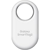 Samsung Galaxy SmartTag2 (1 adet) Kayıp Modlu Bluetooth İzleyici, Kompakt Tasarım, Uzun &Ouml;m&uuml;rl&uuml; Pil &Ouml;mr&uuml;, IP67 Diren&ccedil;, Beyaz 2