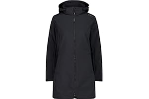 CMP Parka In Softshell Da Donna Con Cappuccio Removibile Felpa con cappuccio da donna Donna