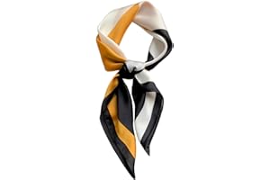 MAIRY Scarfs for Women Satin Hijab Bandana Silk Like Head Neck Scarf Neckerchief Headwear Square Scarves Gifts 27 Inch
