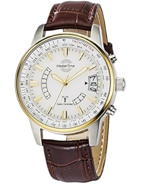 Master Time mtgs-10348–11L–Armbanduhr Herren, Lederband braun