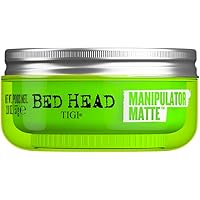 TIGI Bed Head For Men Matte Haarwachs - 85 G, Mit Bienenwachs, Fester Halt Für Kurzes Haar