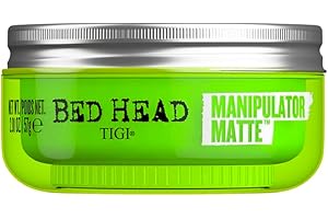 Tigi Bed Head Manipulator, Matująca Pasta do Włosów w Formie Wosku, o Mocnym Utrwaleniu, 57 g