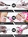 HailiCare 220V 35000RPM Professional Electric Nail Drill Machine Manicure Pedicure Kit Nails Salon with Pedal, Golden