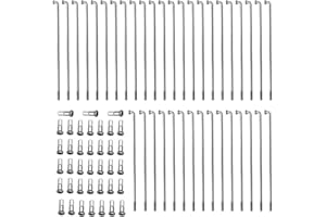 Ruikcoll Juego de radios Bicicleta de montaña (38 Piezas, con cabecillas)