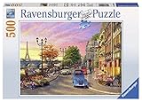 Puzzle de cartón Ravensburger - Puzzles 500 Piezas, diseño En París (14505 1)