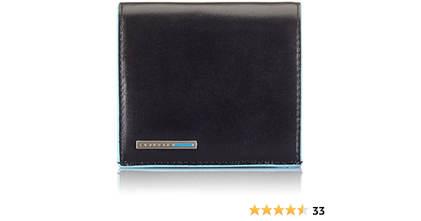 Piquadro PU1741B2 Portafoglio, Collezione Blu Square, Nero : Amazon.it:  Valigeria