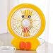 Produktbild Gorring fan Fan Plug Mini Mute Dorm Bed Office Desktop Portable Coin Box Electric Fan,Long Ear Hillock (Turning Leaf Fan)
