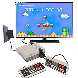 Fusine Pre-Installed 620 Games Mini TV Game Console |Gaming Player AV Output Game Console |Gifts to Kids (Cartridge not Required) | Plug and Play Game