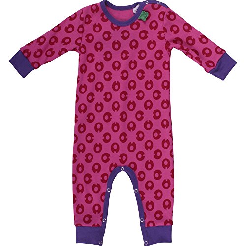 Fred's World by Green Cotton Baby Girls My I bodysuit Footies, Pink (cabaret 018214001), 6-9 Months (Manufacturer size: 74)