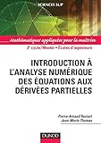 Image de Introduction à l'analyse numérique des équations aux dérivées partielles: Mathématiques appliquées pour la maîtrise