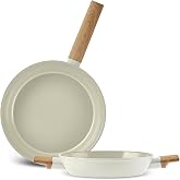 Karaca Swiss Crystal Almond Cream Induction Based Pan Pan Set