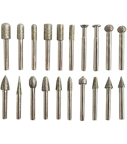 2 Punte Diamantate Per Smerigliatrice - Testa Sferica Da 4mm, Per Lavorazione Di Precisione - Foto 9