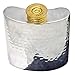 Produktbild 100ml Hammered Silver Plate Hip Flask