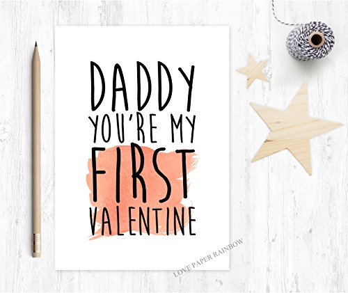 daddy valentines card from bump