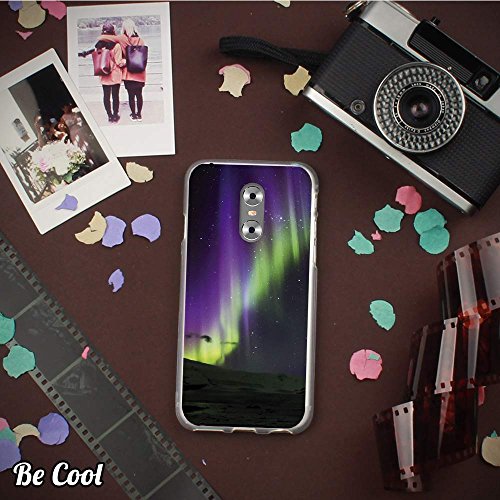 Becool® – Flexible Gel Schutzhülle für Ulefone Gemini, TPU Hülle aus bestem Silikon gefertigt, die dank unserem exklusivem Design sich einwandfrei an Ihr Smartphone anpasst und optimalen Schutz gewährleistet. Polarlichter. - 2