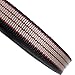 Produktbild 25 mm rot beige schwarz Gurtband Rollen Polypropylen 440 kg und Zurrgurt, Beige/Schwarz/Rot, 100 m