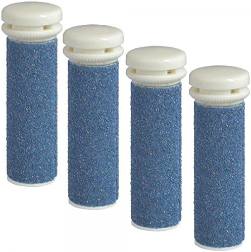 SUPER Coarse Replacement Refill Rollers Compatible with Emjoi Micro-Pedi Callous Remover for Rough and Tough Calluses (4 pack)
