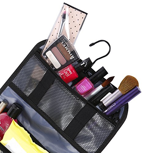 Kulturbeutel – Kulturtasche – Kosmetiktasche – Reise-Waschtasche – Wasserdicht – Faltbar – zum Aufhängen – lebenslange Garantie – Safe Hands Travel - 6