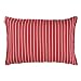 Produktbild Linum Kissenhülle VEGA D37 rot 40cm x 60cm gestreift, 64% Baumwolle 36% Leinen, Kissenbezug, Kissen