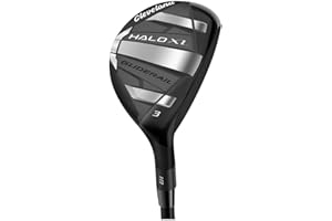 Cleveland Golf Launcher HALO XL Hyb Club de Golf, Hombres, Negro