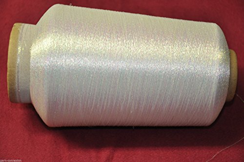 1 Spule 500 g Metallgarn GP 39,00 EUR/kg irise basteln weben 83.000 m/kg Lame Beilaufgarn 62% Polyester/ 38% Polyamid
