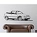 Produktbild Wandtattoo VW Golf 3 Cabrio Größe L