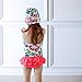 Cute Baby Girls Beach Suit Lovely Colorful Swimsuit 1-2 Years Old(80-90cm)