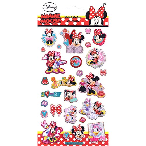 Disney Minnie Mouse Kreuzstich einzigen Dreh Duvet-Set + Disney Minnie Mouse kleine Folienaufkleber - 3