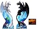Produktbild BundleZ-4-FanZ Toothless and Light Fury von Drachenzähmen leicht gemacht 3: Die geheime Welt Offiziell Lebensgrosse und klein Pappfiguren Fan Pack - 2er Set Enthält 8X10 (25X20Cm) starfoto