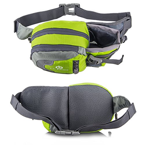 Taille Tasche,Tragbare Wasserflasche Design Auf der Taille Tasche für Reisen, und Outdoor Aktivitäten nylon fabric multied-color, by LC Prime - 2