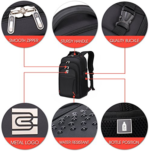 Notebook Laptop Business Rucksack 15″ 15,4″ 15,6″ 16“ Tasche Case BackPack Laptoptasche Laptopschutz - 2