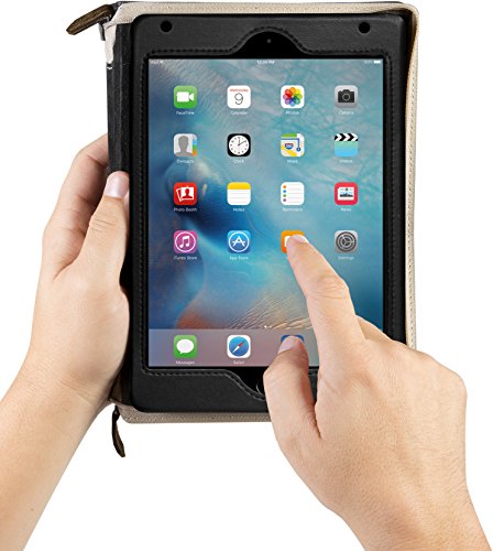 Twelve South BookBook Lederhülle (mit integriertem Stand, für iPad mini 4) braun - 4