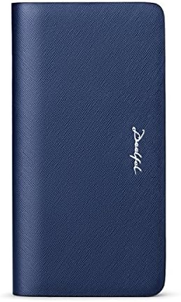 GEXING Geldbeutel Long Wallet Wallet Business Men's Wallet Zipper Multi-function Handbag Geldbörse,Blue-22.2*11*2.5cm