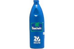 Parachute 100% ren och naturlig oraffinerad kokosolja för hår 500 ml flaska