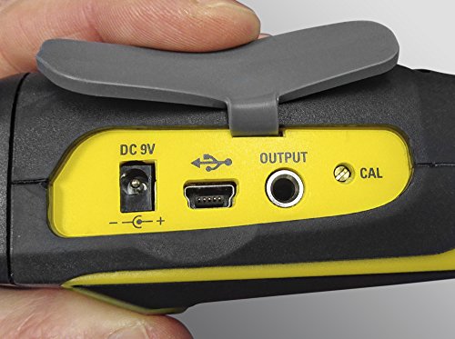 TROTEC Schallpegel-Messgerät SL400 mit Datenlogger-Funktion (bis zu 32.700 Messwerte) mit USB-Anschluss und 3,5 mm Klinkenbuchse / Inklusive Kalibrierzertifikat, Mini-Stativ und Transportkoffer - 4