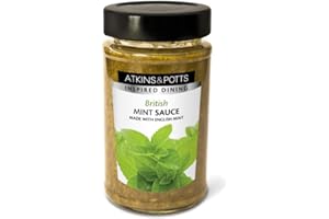 Atkins & Potts - British Mint Sauce with Fresh English Mint - 225g