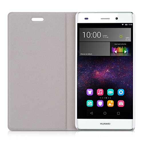 kwmobile Funda para Huawei P8 Lite 2015 - Carcasa con Tapa Tipo Libro para m vil - Case Protector en Blanco reviews kwmobile Funda para Huawei P8 Lite 2015 - Carcasa con Tapa Tipo Libro para m vil - Case Protector en Blanco