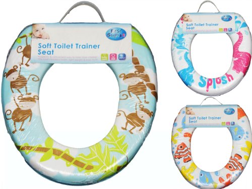 Childs Toddler Baby Kid Potty Training Soft Padded Toilet Trainer Universal Seat Fits any standard toilets