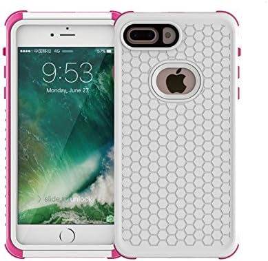 Garyesh Underwater Cover Full Body Protective Dirtproof Shockproof Waterproof Case for iPhone 7/7S Plus (Pink)