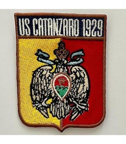 Patch Ricamo Alta Definizione Napul'è - Termoadesiva 4x8 Cm, Made In Italy - Foto 3