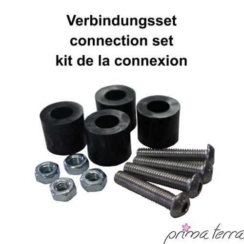 prima terra Regal-Bausatz Edelrost. Höhe 118cm, Breite 38cm, Tiefe 35cm - 4