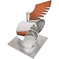 ROTOWENT DRAGON DR Kaminaufsatz 150mm - Selbst Drehender Schornsteinaufsatz Chrome