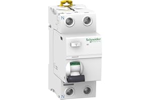 Schneider Electric - Acti9, iID interrupteur différentiel 2P 40A 100mA type AC - A9R12240