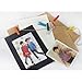 SODIAL(R) 7pcs Photo line Picture Photograph Frame Hanging Display Rope 7 Wooden Clips Hemp