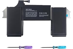 BATTREVO A1965 A1932 A2179 reemplazo de batería para MacBook Air 13» A1932(Finales 2018 2019) A2179 (principios 2020) EMC 3184 3302 MacBookAir8,1 8,2 9,1 11.4V 49.9Wh 4400mAh